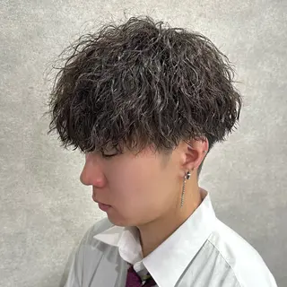ショート パーマ メンズ 【メンズ特化】 笹目純のヘアスタイル