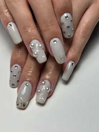 セミロング milimili_ umiのネイルデザイン