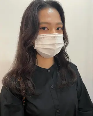 セミロング カラー chiharu ボブ/レイヤーのヘアスタイル