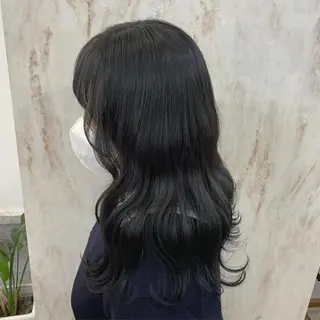 ミディアム カラー emotion所属・なつき/派手髪カラー /艶髪カラーのヘアスタイル