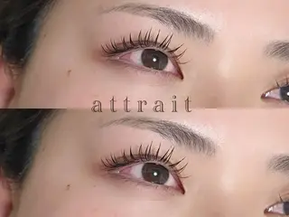 マツエク・マツパ attrait プライベートサロンのマツエク・マツパデザイン