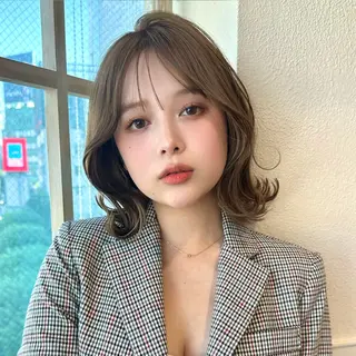 ミディアム 市原 大翼のヘアスタイル