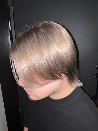 カラー メンズ Hair&Makeup Ke' International　神楽坂所属・坂庭 千風のヘアスタイル