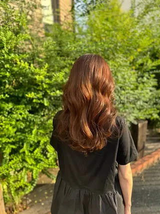 ロング ヘアショップキャリー所属・森田敦 縮毛矯正/髪質改善のヘアスタイル