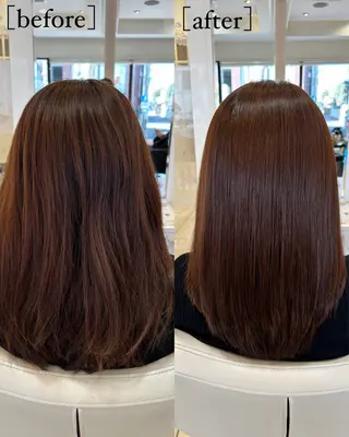 セミロング 高橋 佑のヘアスタイル