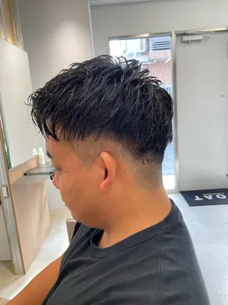 ショート メンズ 髪質改善/茅ヶ崎 マツモト リョウのヘアスタイル