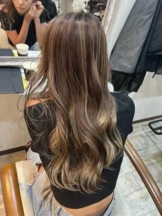 ロング キンサダ ワンリダ‪のヘアスタイル