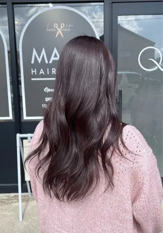カラー 見奈美 凜のヘアスタイル