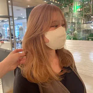 ロング カラー nameless miichiのヘアスタイル