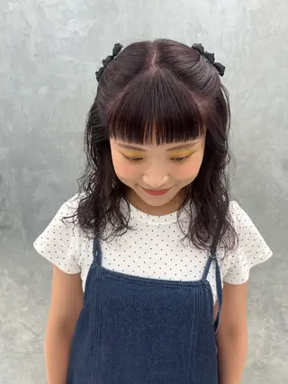 セミロング カラー パーマ レイヤー/パーマ 🐕‍🦺Nagiのヘアスタイル