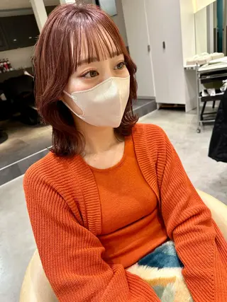 ミディアム Londideal 高橋ヒロシのヘアスタイル