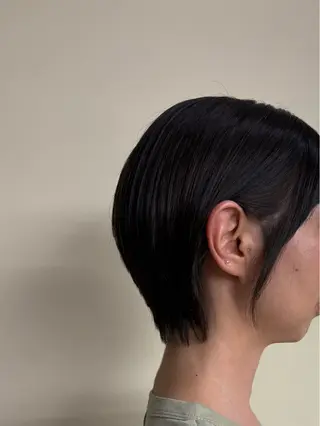 ショート 森住 優香のヘアスタイル