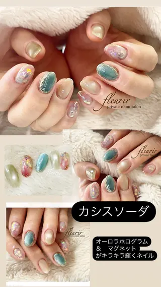 ネイル フルリール 【プライベートサロンのネイルデザイン