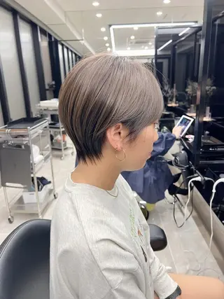 ショート カラー LA KING GINZA TOKYO所属・🧡ショートの達人 🧡SHOのヘアスタイル