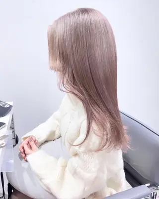 セミロング カラー 韓国ヘア/渋谷美容師 /koseiのヘアスタイル