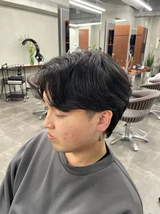 ショート メンズ 豊崎 佑輔のヘアスタイル