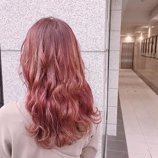 カラー Puamelia 名古屋所属・韓国風ヘア✻透明感 カラー✻yukaのヘアスタイル