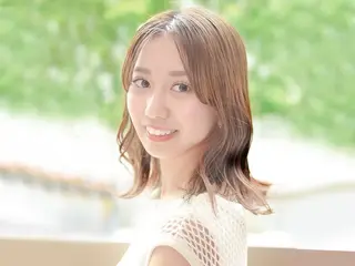 ミディアム カラー ba-boo 広島のヘアスタイル