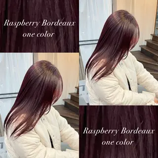 セミロング カラー ルプラボウ/ 聖花/透明感カラーのヘアスタイル