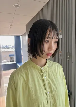 ミディアム LUVISM 神田こころのヘアスタイル