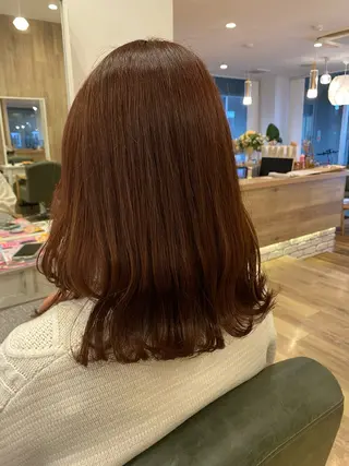 ミディアム 梶田 伸篤のヘアスタイル
