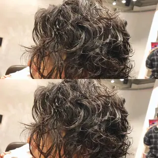 パーマ メンズ 佐藤 和弥のヘアスタイル