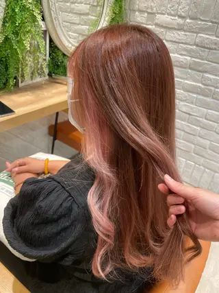 ロング カラー ブリーチ超特化美容師 ☯️ルカ✡️💫のヘアスタイル