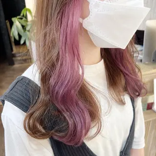 セミロング カラー 🔆学生に人気🔆 AEQUITASのヘアスタイル