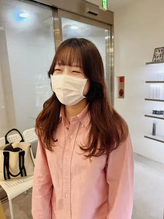 セミロング カラー パーマ ヘアアレンジ メンズ キッズ ネイル マツエク・マツパ アイブロウ ショートヘア原宿 fifth コシのヘアスタイル