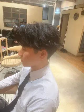 ショート メンズ 鹿児島 TSUBASAのヘアスタイル