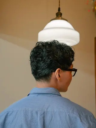 ショート カラー パーマ メンズ 🔗メンズサロン🔗 Kieのヘアスタイル