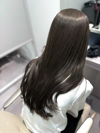 ロング 渡邉 美咲のヘアスタイル