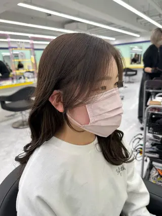 ロング 肌なじみベージュ 🦋azu🦋のヘアスタイル