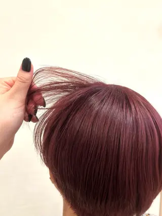 ショート カラー ミ ユのヘアスタイル