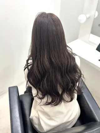 ロング カラー 冨木 雄斗のヘアスタイル