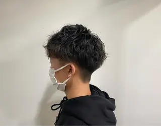 パーマ メンズ たなか もえなのヘアスタイル