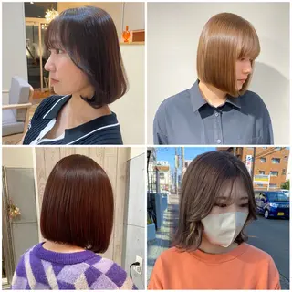 ミディアム 中尾 未来/艶カラー /カットモデルのヘアスタイル