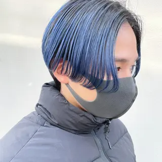 ショート カラー メンズ 嶋佐 昌大 シマサマオのヘアスタイル