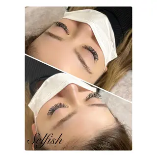 マツエク・マツパ eyelashsalonSelfish所属・. Selfishのマツエク・マツパデザイン