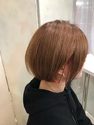 ショート カラー 当日予約🆗ショート /ハイライト/松本のヘアスタイル