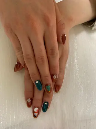 ネイル しょう えんきんのネイルデザイン