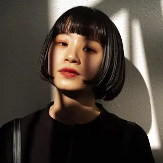 ミディアム カラー stylist田口 祐歩のヘアスタイル