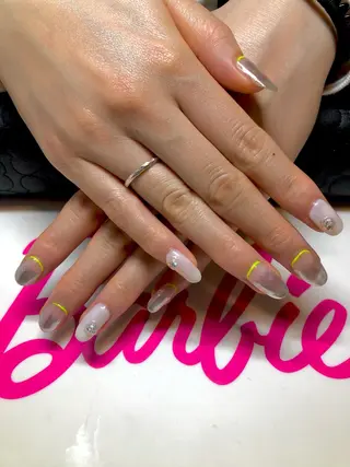 セミロング ネイル Home salon Rのネイルデザイン