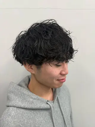 ショート パーマ メンズ 坂本響 メンズカット/パーマのヘアスタイル