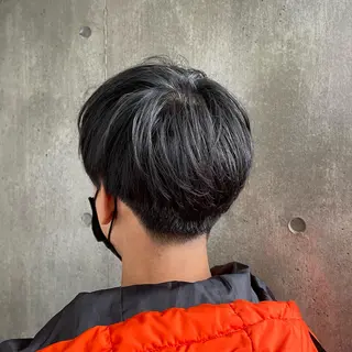 ショート メンズ 松本平太郎美容室大宮店所属・もりたみかこ 美容師お休み中のヘアスタイル