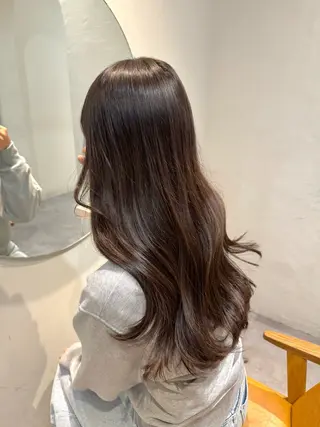 ロング カラー ayaka♡ 柔らかカラーのヘアスタイル