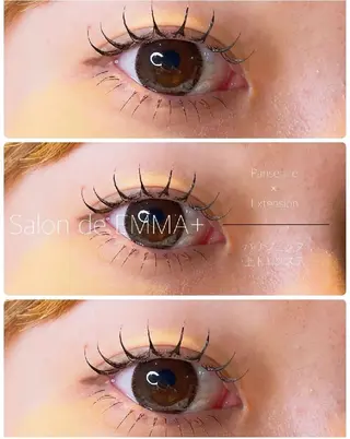 マツエク・マツパ EMMA plus．のマツエク・マツパデザイン