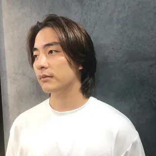 カラー ヘアアレンジ メンズ ainico+所属・メンズ特化✂️栗原 侑也のヘアスタイル