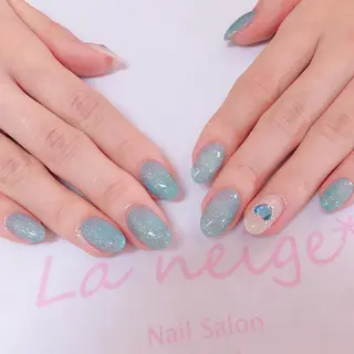 ネイル La neige* yuki 🥯🍑のネイルデザイン