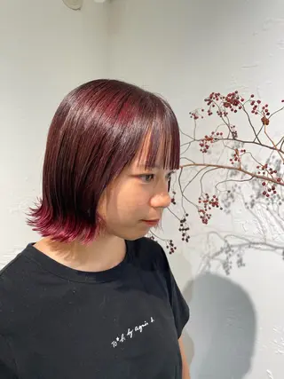 カラー 田邊 琳のヘアスタイル